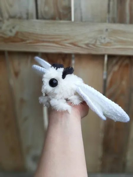 PATTERN ONLY Poodle Moth Crochet Pattern Only