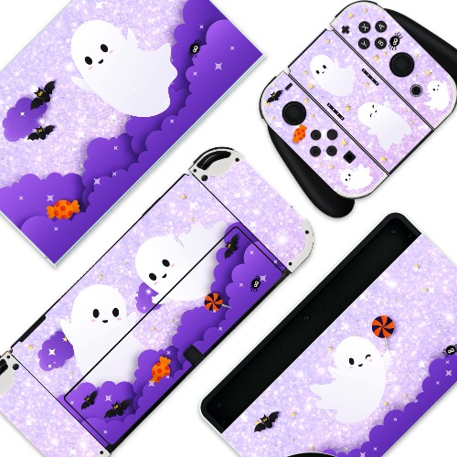 BelugaDesign Ghost Switch Skin | Halloween Spooky Cute