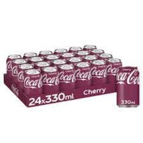 Coca_Cola Cherry Cans 24x330ml
