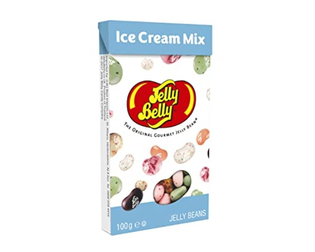 Jelly Belly,Ice Cream Mix, 100g - Mint,Strawberry - 100g (Pack of 1)