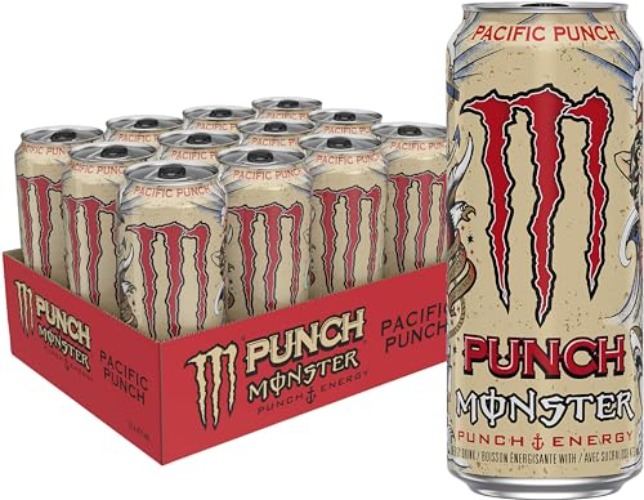 Monster Pacific Punch Cans