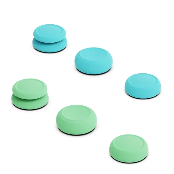 Skull & Co. Skin, CQC and FPS Thumb Grip Set Joystick Cap Analog Stick Cap for Nintendo Switch Joy-Con Controller - Animal Crossing, 3 Pairs(6pcs)
