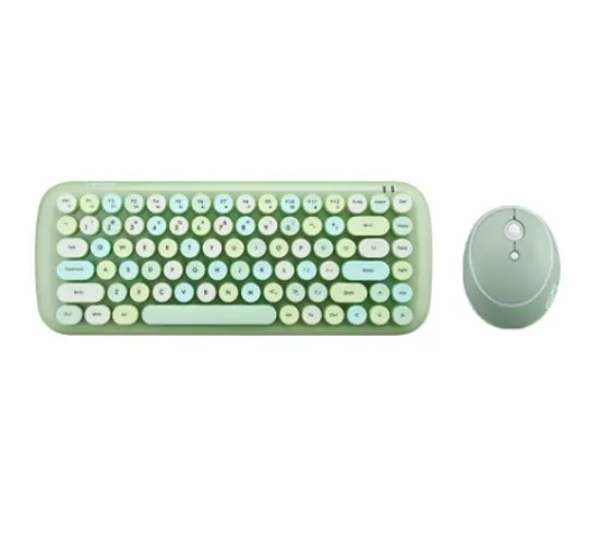 Wireless Keyboard + Mouse Kit MOFII Candy 2.4G Green