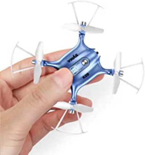 SYMA Mini Drones for Kids or Adults, Easy Indoor Flying Helicopter with Auto Hovering,3D Flip,Headless Pocket Quadcopters UFO Toy Gift for Boys Girls