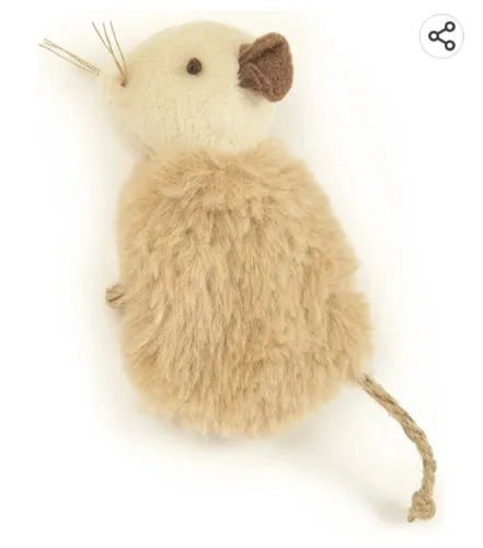 SmartyKat Madcap Mania Refillable Plush Catnip Cat Toy