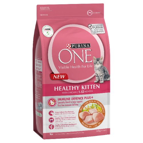 Purina One Kitten Dry Cat Food, 1.4 Kilograms, Packaging may vary