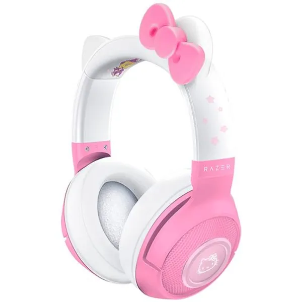 Headphones Gaming Bluetooth Razer Kraken - Hello Kitty & Friends Edition