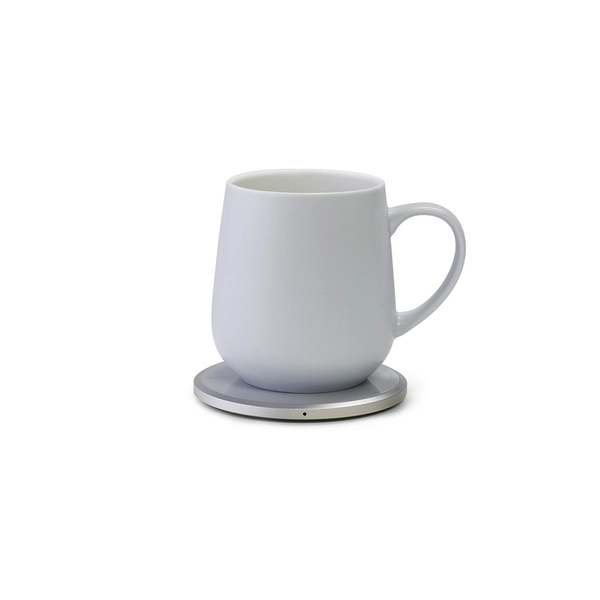 OHOM Ui3 Self Heating Ceramic Mug | Soft Gray