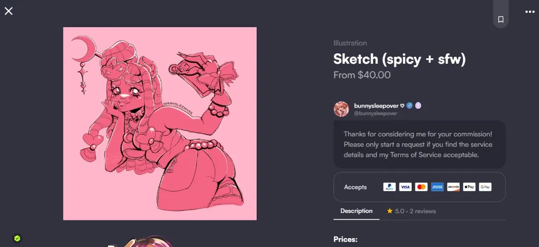 【ART】bunnysleepover spicy sketch