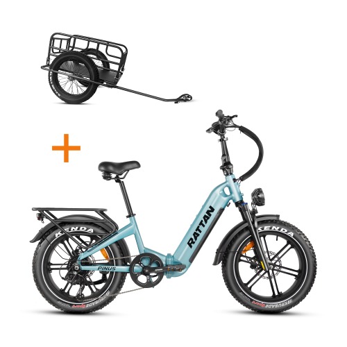 Pinus | Sky Blue / Ebike + Trailer