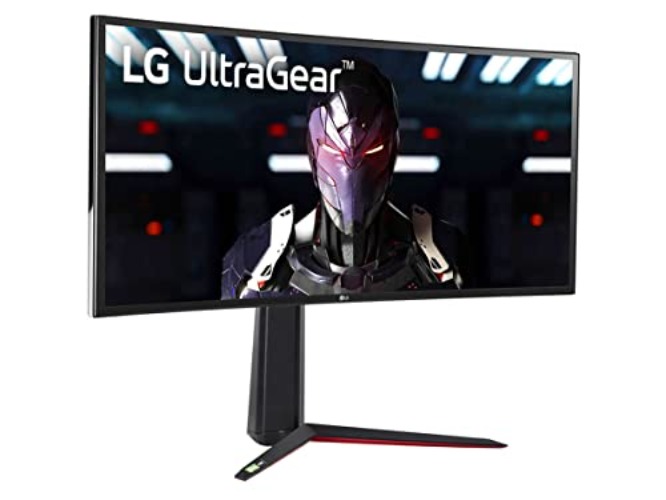 LG 34GN850-B 34 Inch 21: 9 UltraGear Curved QHD (3440 x 1440) 1ms Nano IPS Gaming Monitor with 144Hz and G-SYNC Compatibility - Black - G-Sync Compatible