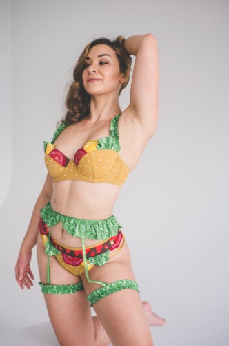 Sexy Burger Lingerie set | M/L