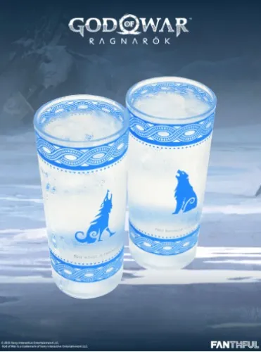 God of War 5 Ragnarok color-changing glass