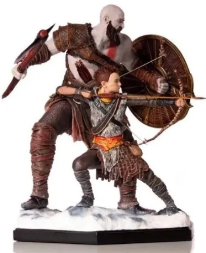 IRON Game God of War 4 Kratos & Son Atreus