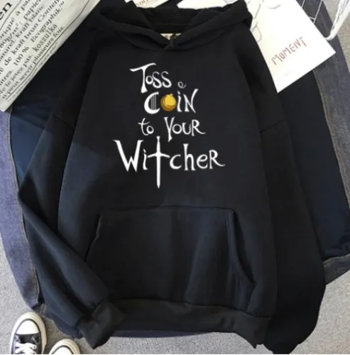 Toss A Coin To Your Witcher Hoodie