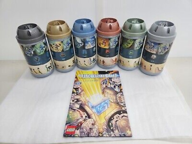 Toa Mata Complete set LEGO Bionicle w/ Japanese comic #6  | eBay