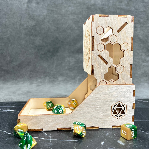 Tower of Possibility - No front engraving / Hex / Bare wood