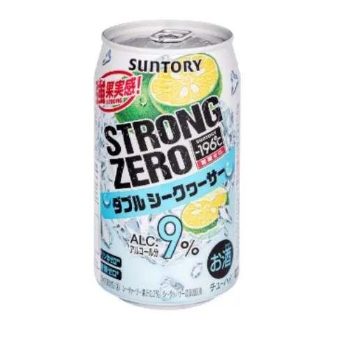 Suntory Strong Zero Can Beer - Double Shekwasha 24 Pacl\k