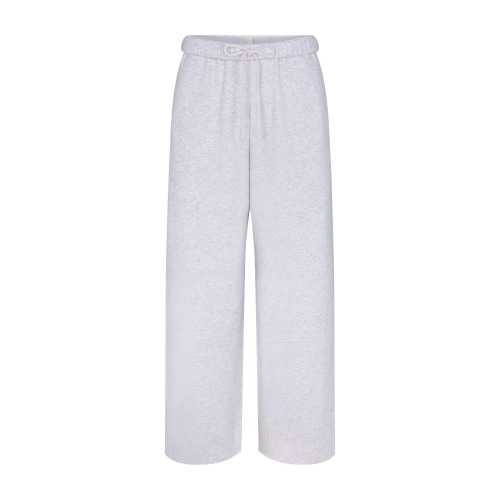 COTTON FLEECE CLASSIC STRAIGHT LEG PANT | LIGHT HEATHER GREY | XXS