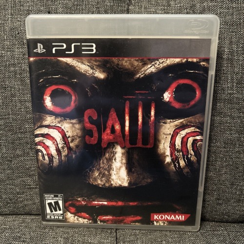 Saw - Sony PlayStation 3 PS3 Horror Game Complete with manual CIB FREE SHIPPING