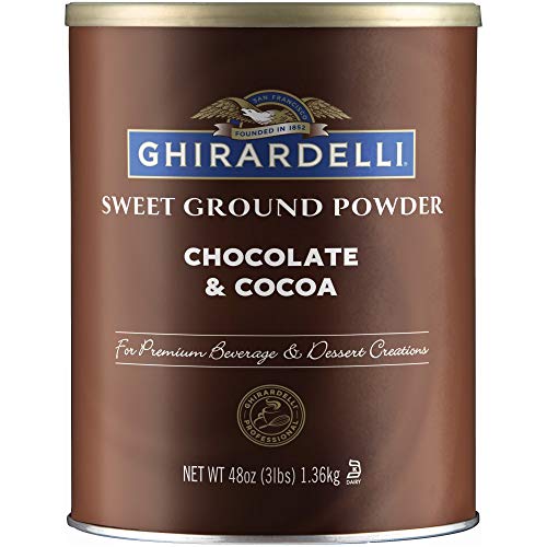 Ghirardelli Sweet Ground Chocolate and Cocoa | 3 lb. | Baking & Desserts - Chocolate & Cocoa - 3 Pound (Pack of 1)