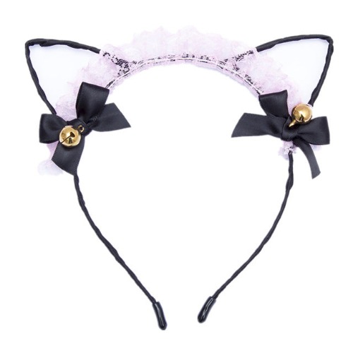 Cute Cat Ear Headband - Pink