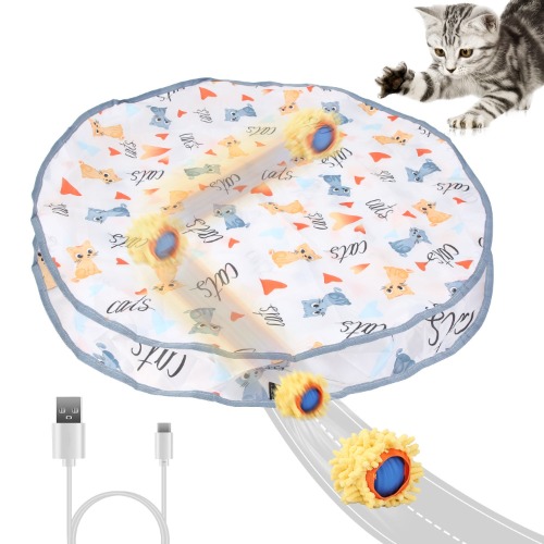 GBruno Cat Toys Ball Fast Rolling