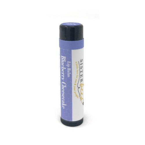 Natural Beeswax Lip Balm (See All flavors) by Sister Bees - Blueberry Cheesecake