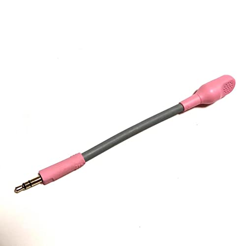 Detachable HyperClear Cardioid Mic for Razer Barracuda X Wireless Headsets (Pink) - Pink