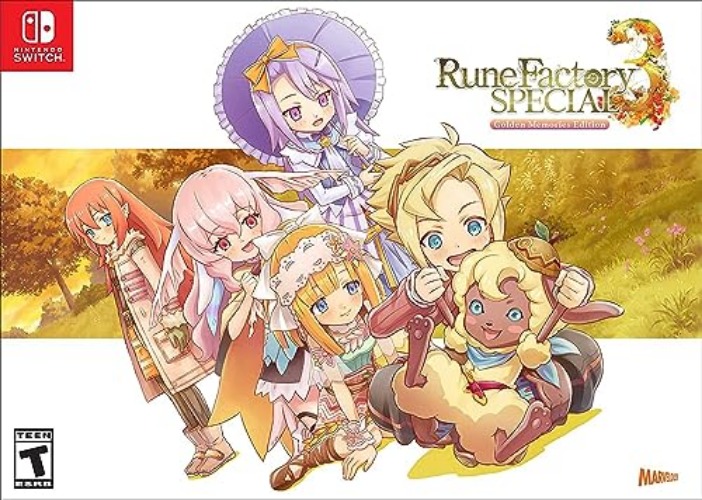Rune Factory 3 Special – Golden Memories Limited Edition - Nintendo Switch - Golden Memories Edition