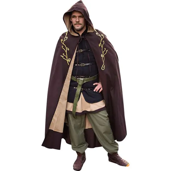 Elven Hooded Cloak - Medieval Collectibles