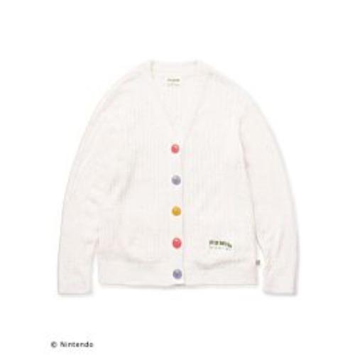 Pikmin x Gelato Pique Smoothie Ribbed Cardigan