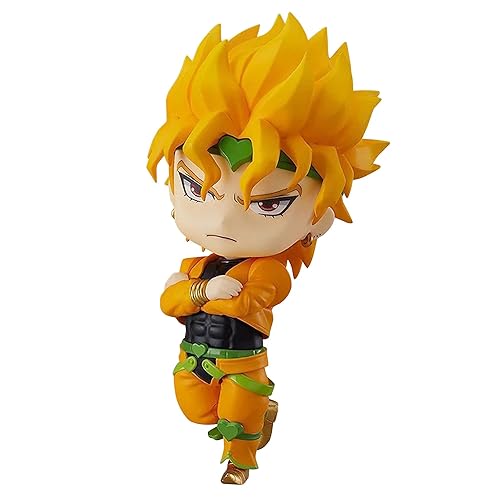 Puruuige Q Version Dio Brando Figur Clayman Figur PVC Wechselbares Gesicht Bewegliche Figur Statue Ornamente