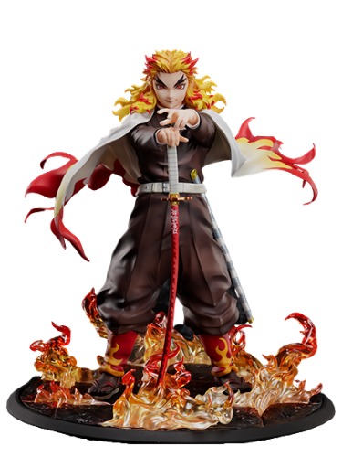 Gekijouban Kimetsu no Yaiba: Mugen Ressha-hen - Rengoku Kyoujurou - 1/8 (Aniplex) [Shop Exclusive] - Pre Owned
