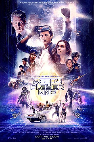 Ready Player One Movie Poster Glossy Finish Made in USA - FIL771 (24" x 36" (61cm x 91.5cm))