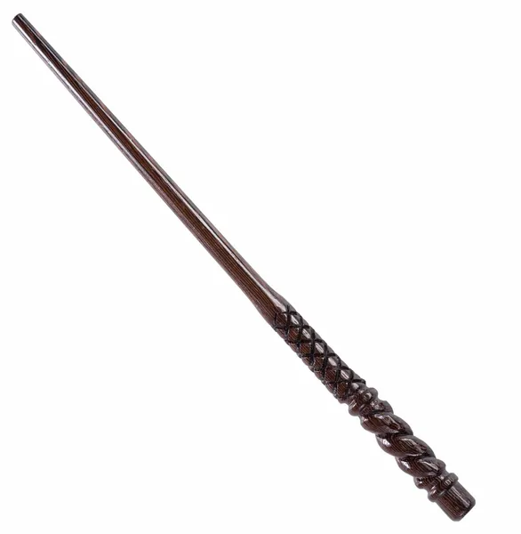 Handicraftviet - Hand Carved Wooden Magic Wand, Wizard Wands Real Wood/ Wooden Wands for Magical/Collectible Cosplay Magic Fred Weasley Wand for Halloween, Christmas and Birthday Party 15 inch (S12)