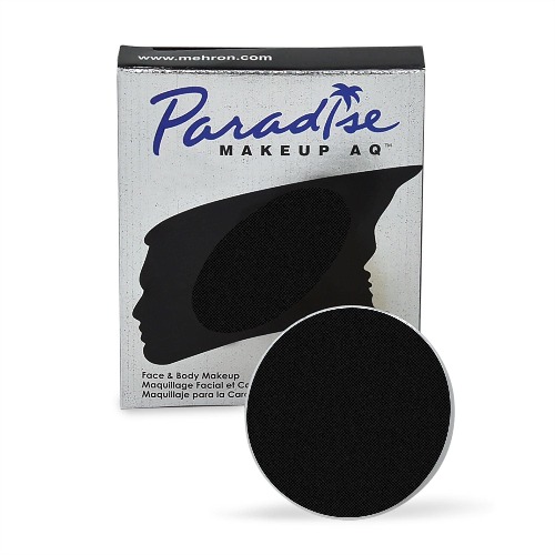 Mehron Makeup Paradise Makeup AQ Refill (.25 oz) (BLACK) - Lagoon Blue