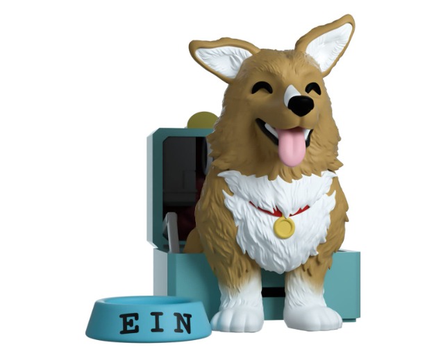 Youtooz EIN 3.7" Inch Figure, Official Collectible EIN The Welsh Corgi from Anime and Series Cowboy Bebop by Youtooz Cowboy Bebop Collection - Ein