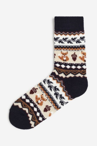 Wool-blend Socks
