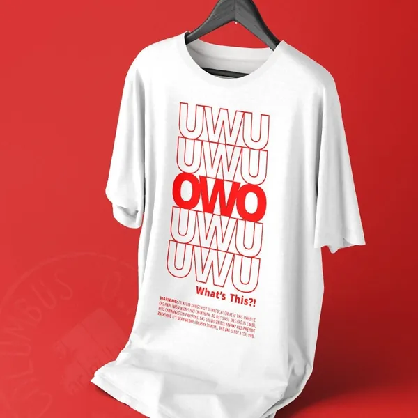 OWO Thank You Meme - Screen Printed Graphic Tee (S-4XL)