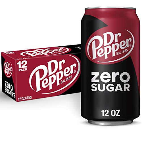 DR PEPPER ZERO SUGAR - 12 OZ, 12 PK - Zero Sugar