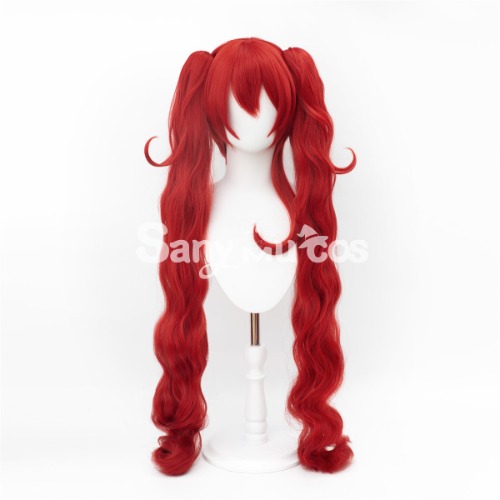 【In Stock】Game Path To Nowhere Cosplay IGNIS Red Curly Long Cosplay Wig