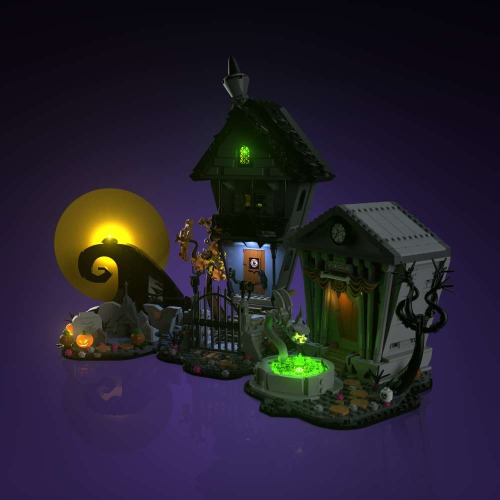 Light Kit for LEGO  Nightmare Before Christmas
