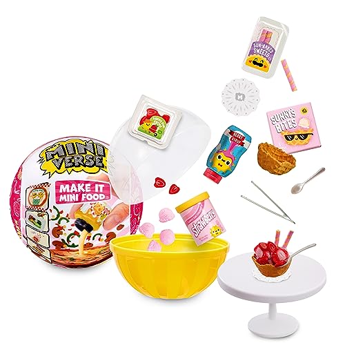 MGA's Miniverse MGA Entertainment Make It Mini Food Diner Series 2 Mini Collectibles, Blind Packaging, DIY, Resin Play, Replica Food, NOT Edible, Collectors, 8+