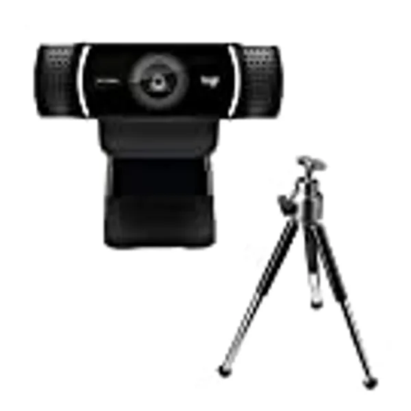 Logitech C922 1920 x 1080pixels USB Black Webcam