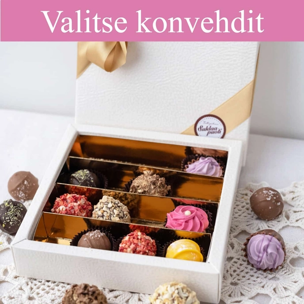 16pcs hand crafted chocolate