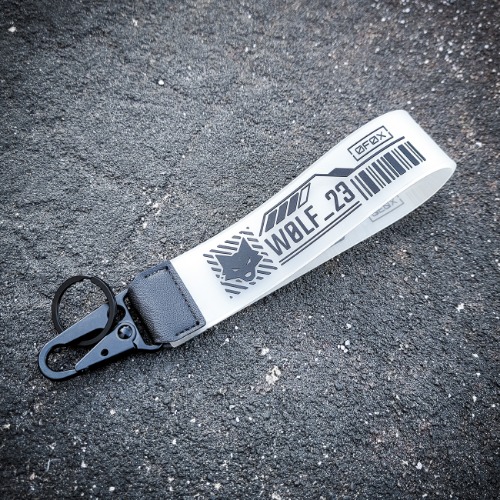 W-01F RUBBER LANYARD | Default Title