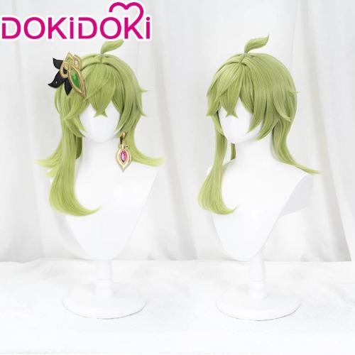 【 Ready For Ship】DokiDoki Game Genshin Impact Wig Cosplay Collei Cosplay Wig Sumeru Headwear | Normal Ver