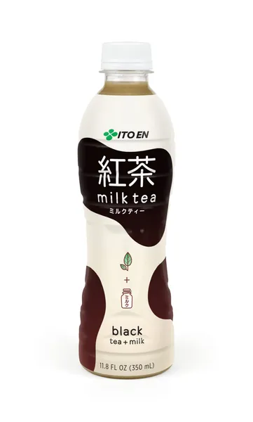 Ito En Black Milk Tea, Sweetened, 11.8 Ounce (Pack of 12)