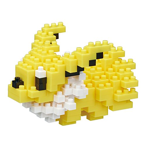 nanoblock - Jolteon [Pokémon], Pokémon Series Building Kit - Jolteon